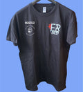 T-shirt a maniche corte senza colletto