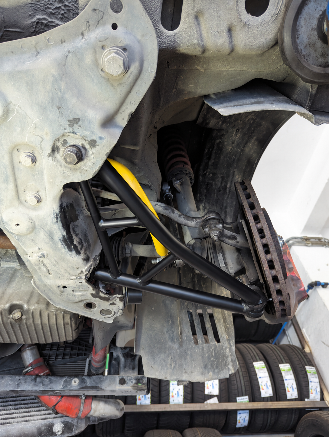 Bracci a traliccio trapezi anteriori Abarth 500 595 695