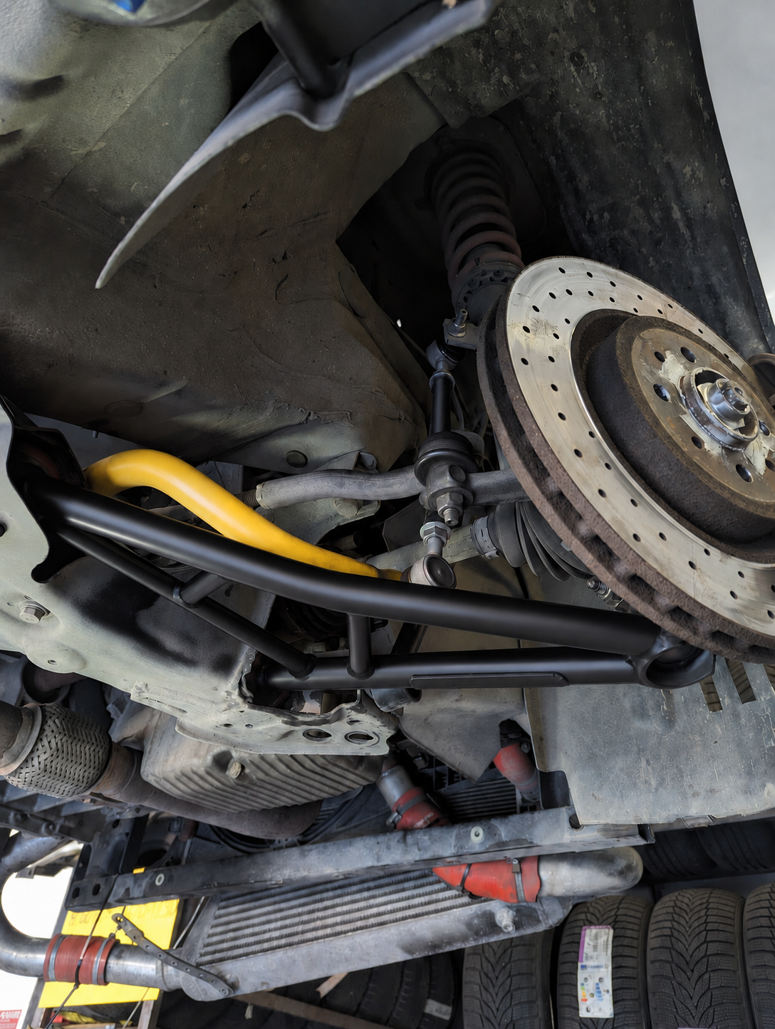 Bracci a traliccio trapezi anteriori Abarth 500 595 695