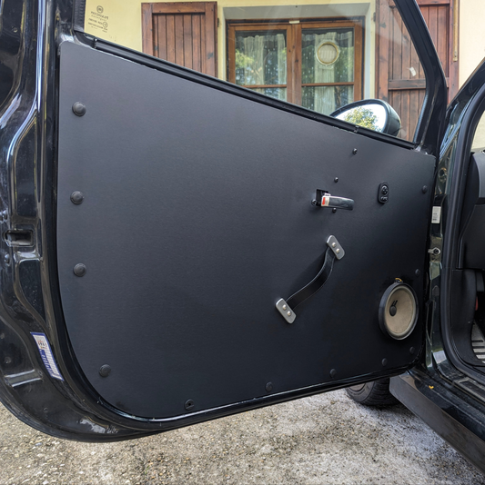 Pannelli portiere in alluminio Abarth 500 595 695