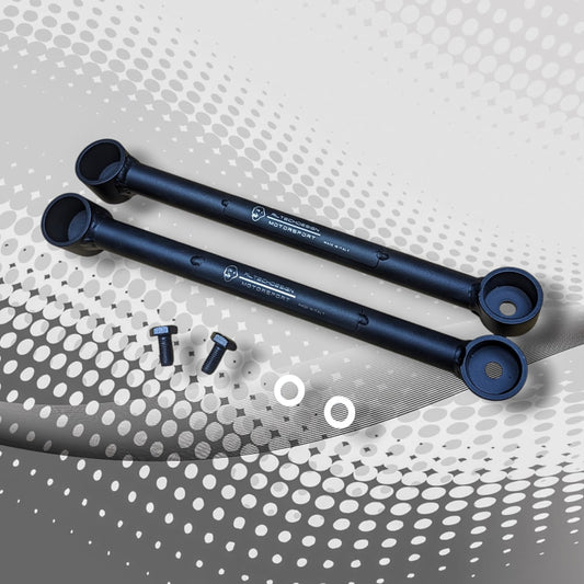 Coppia tiranti barra slitta sway bar sospensioni anteriori Abarth 500 595 695