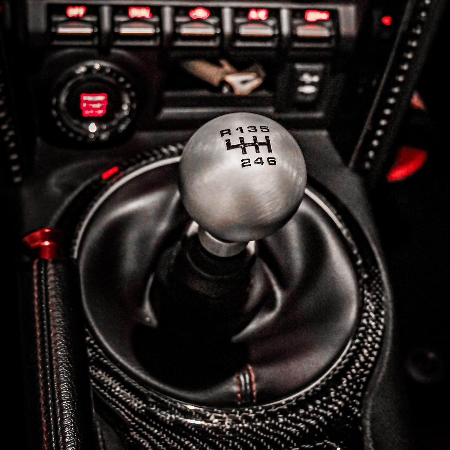 Pomello per Toyota GT86 e Subaru BRZ in alluminio o fibra di carbonio