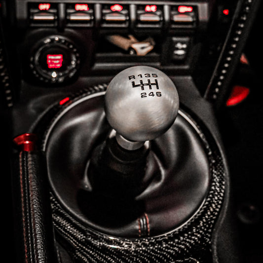 Pomello per Toyota GT86 e Subaru BRZ in alluminio o fibra di carbonio