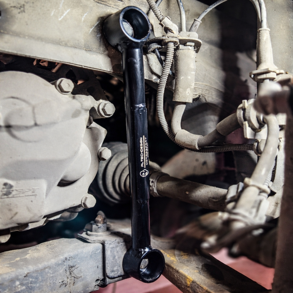 Coppia tiranti barra slitta sway bar sospensioni anteriori Abarth 500 595 695