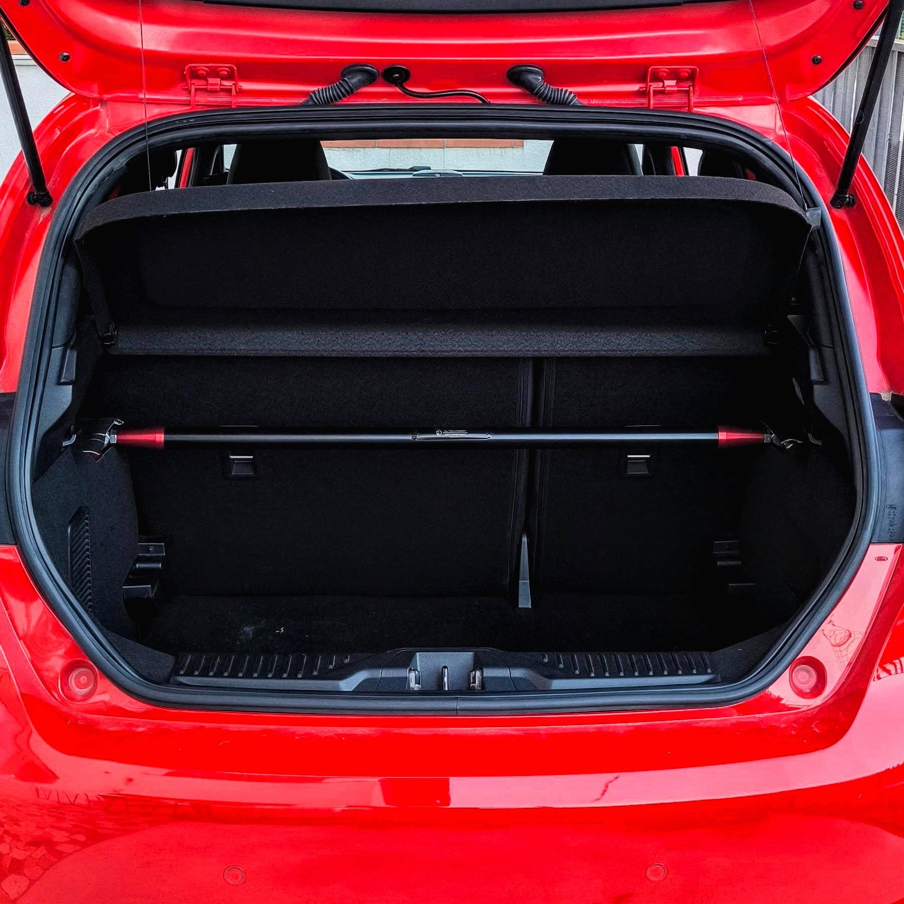 Barra bagagliaio trunk Ford Fiesta Mk8 Mk8.5 acciaio inox